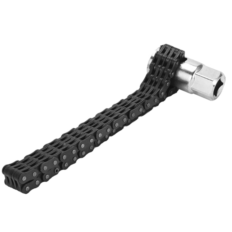 Oil Filter Chain Wrench Spanner Remover Adjustable Auto Repair Tool