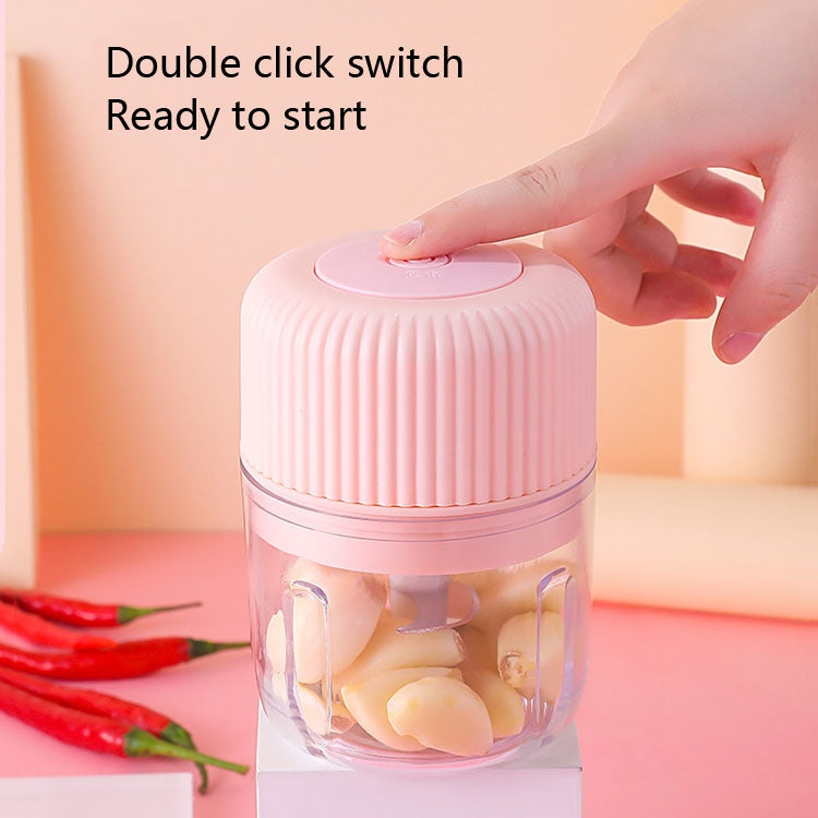 Household Vegetable Cutting Electric USB Garlic Masher Baby Mini Cooking Machine Baby Food Supplement Machine