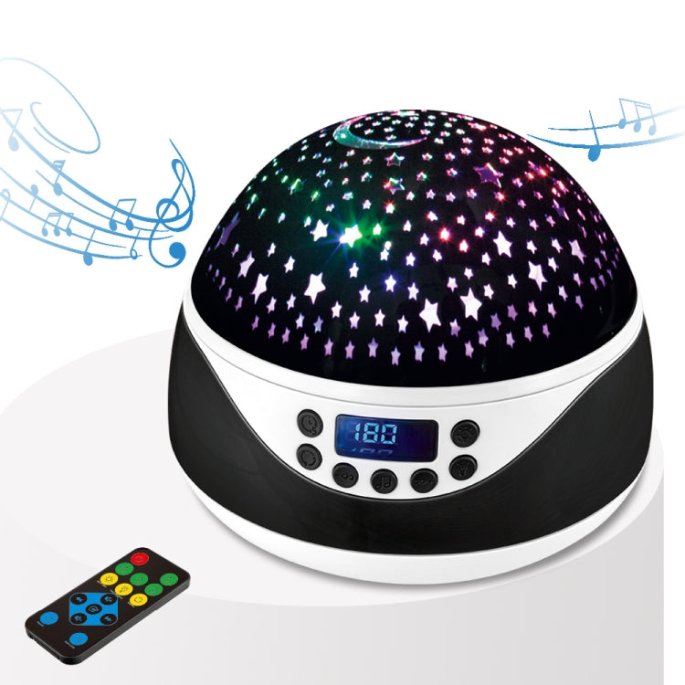 LED Starry Sky Light USB Remote Control Rotating Music Projector Lamp Romantic Starry Night Light