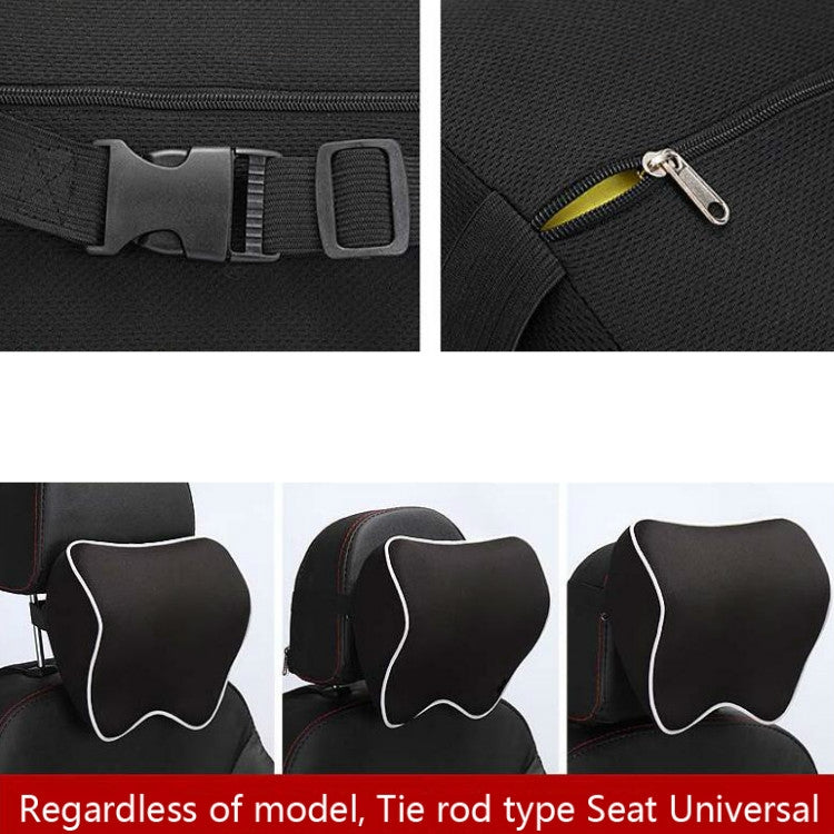 Car Headrest Pillow Neck Pillow Car Memory Foam Cervical Pillow Interior Supplies