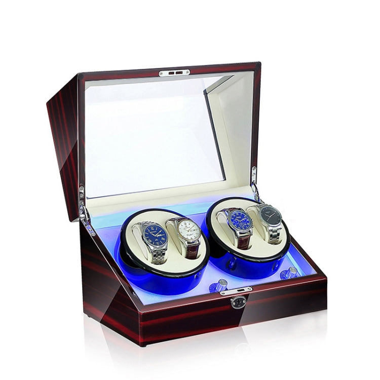 Electric Motor Rotating Watch Box Automatic Mechanical Watch Shaker, US / EU / UK Plug