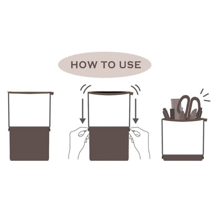 Corduroy Retractable Drop-Down Pencil Case Student Stationery Storage Bag