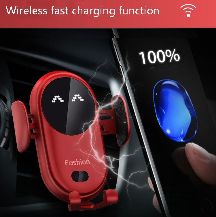 Smart Infrared Sensor Car Wireless Charger Car Holder Mobile Phone Wireless Charger
