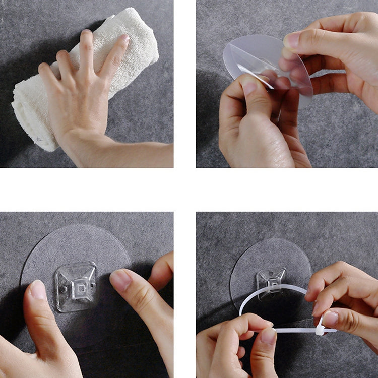 5 Set Child Protection Cabinet Anti-Falling Anti-Dropping Fixture Wall Tie Line Non-Marking Patch