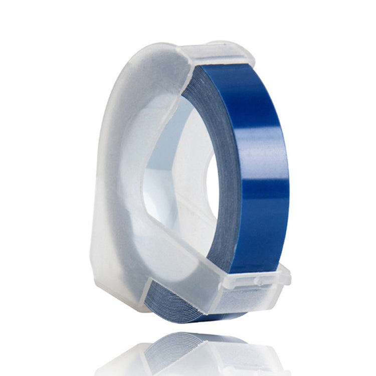 CIDY 9mm 3D Embossed Manual Label Tape, Suitable Label Machine DYMO1610 / Motex1540 Sticker Printer