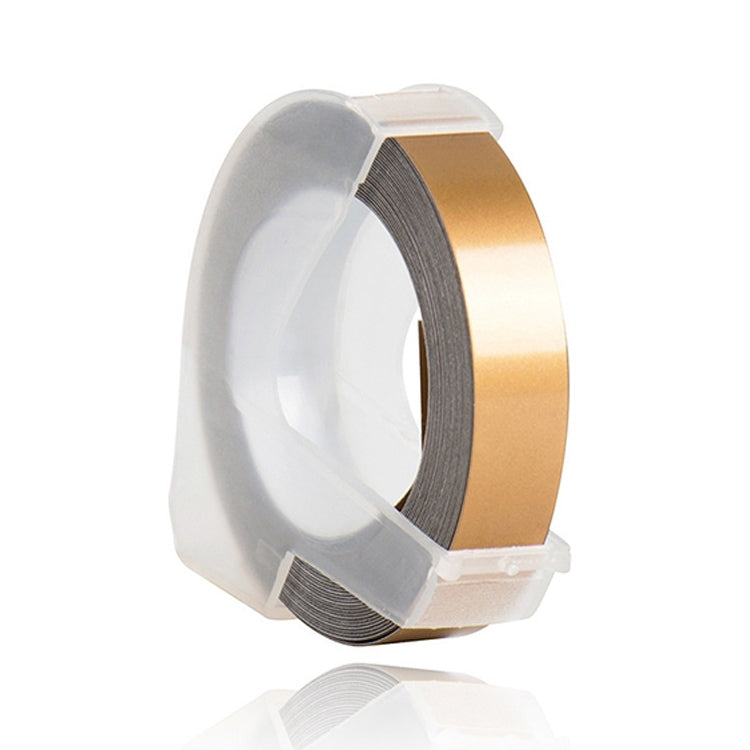 CIDY 9mm 3D Embossed Manual Label Tape, Suitable Label Machine DYMO1610 / Motex1540 Sticker Printer