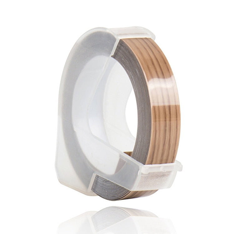 CIDY 9mm 3D Embossed Manual Label Tape, Suitable Label Machine DYMO1610 / Motex1540 Sticker Printer