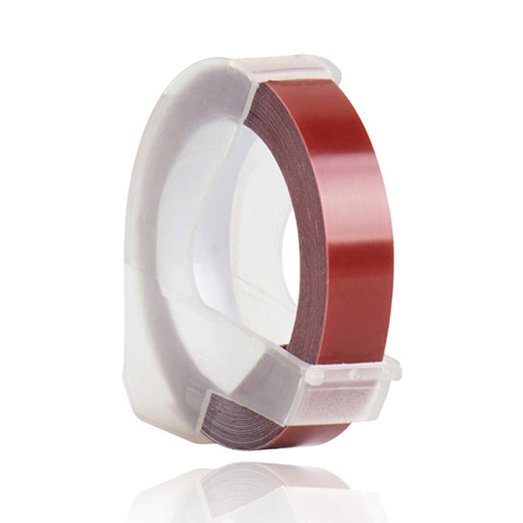 CIDY 9mm 3D Embossed Manual Label Tape, Suitable Label Machine DYMO1610 / Motex1540 Sticker Printer