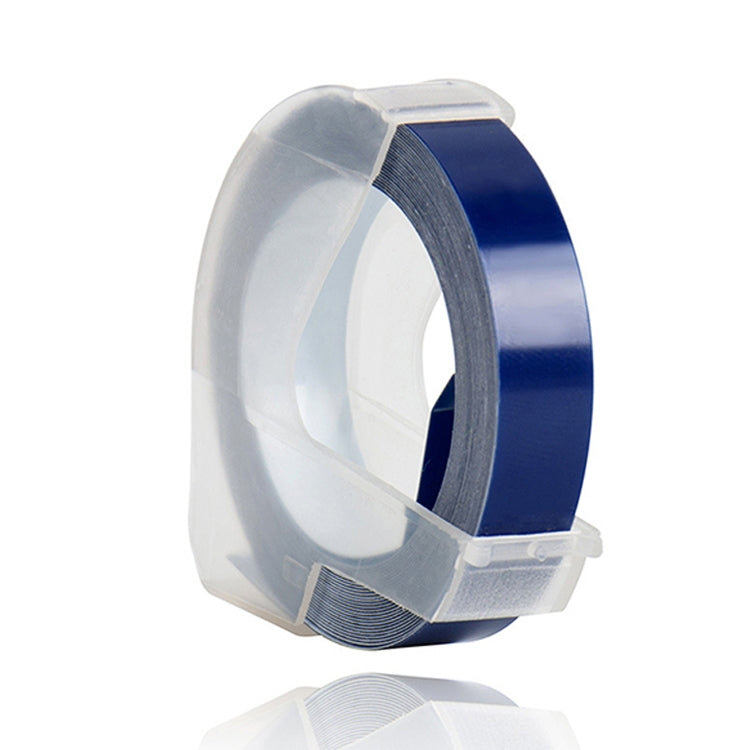 CIDY 9mm 3D Embossed Manual Label Tape, Suitable Label Machine DYMO1610 / Motex1540 Sticker Printer