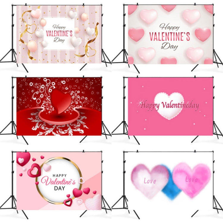 2.1m x 1.5m Valentines Day Photo Party Layout Props Photography Background Cloth