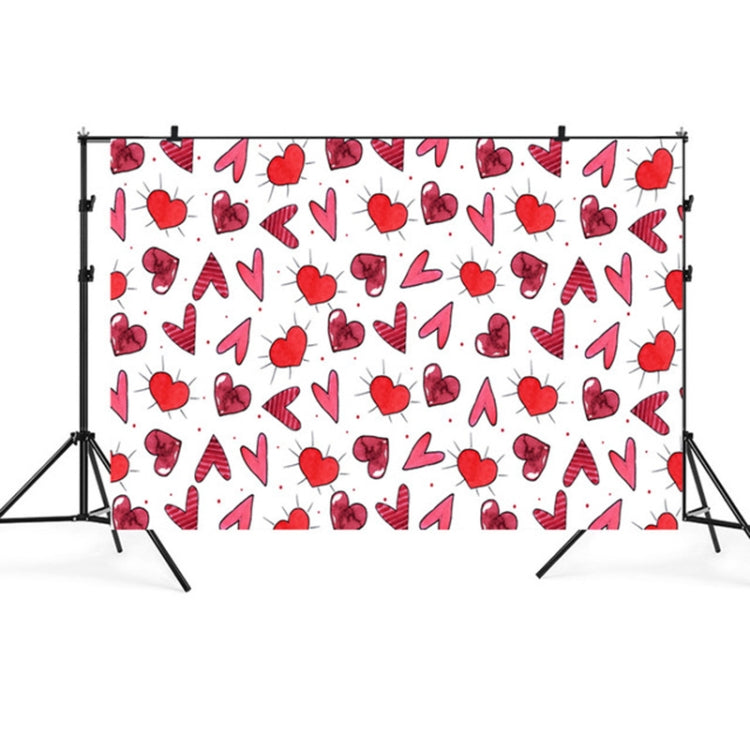 2.1m x 1.5m Valentines Day Photo Party Layout Props Photography Background Cloth