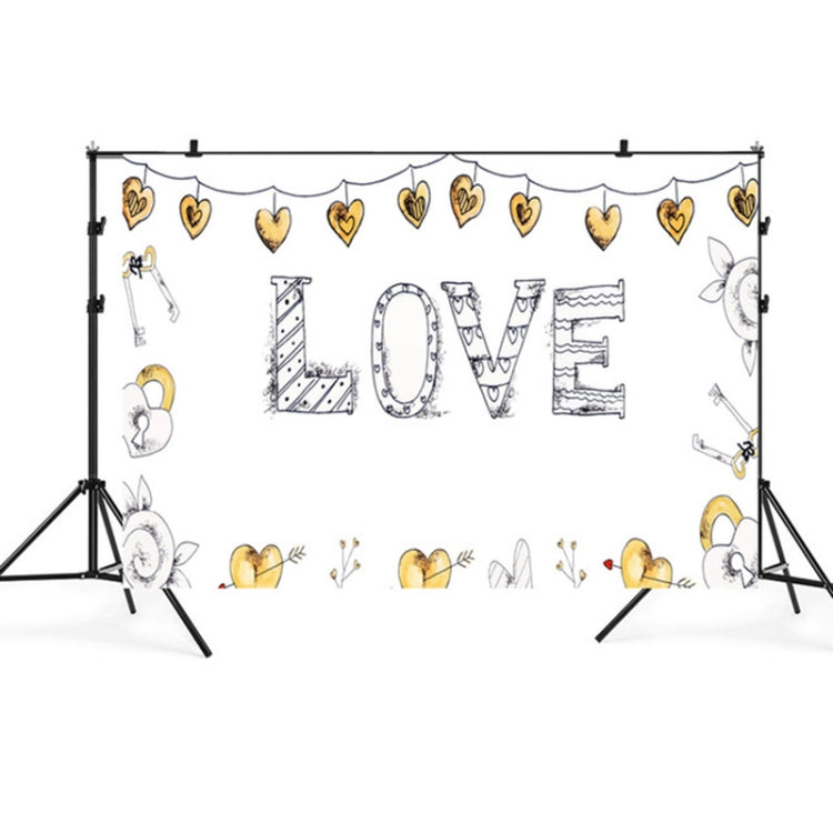 2.1m x 1.5m Valentines Day Photo Party Layout Props Photography Background Cloth