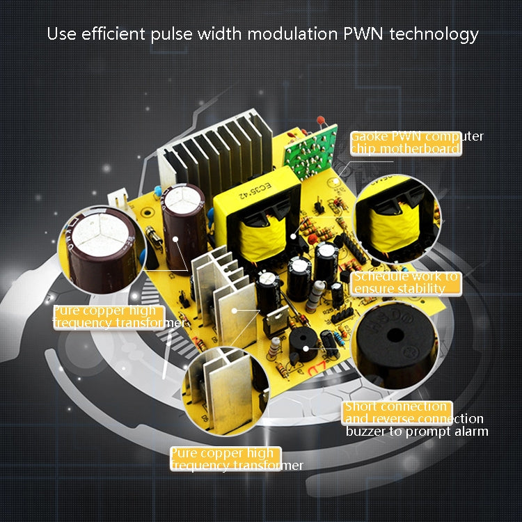KD-908D Lead-Acid Battery Intelligent Repair Charger Car Battery Charger