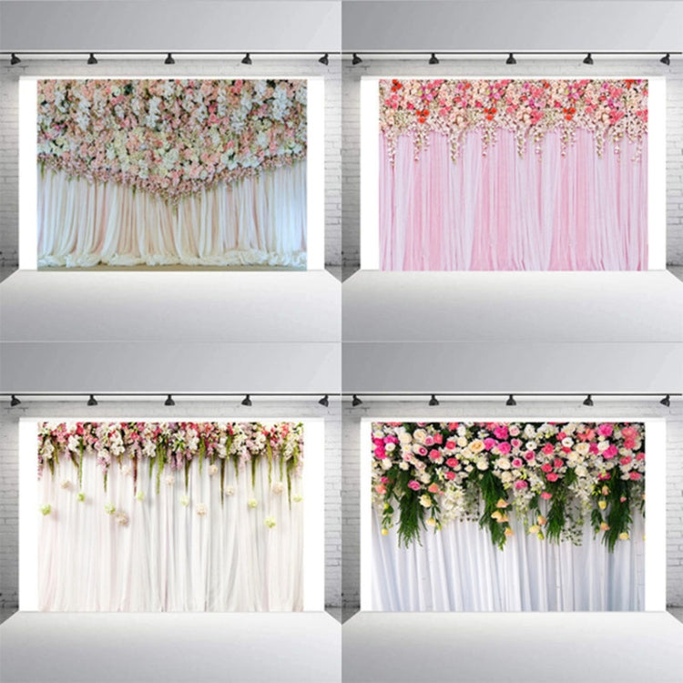 2.1m x 1.5m Flower Wall Simulation Wedding Theme Party Arrangement Photography Background Cloth