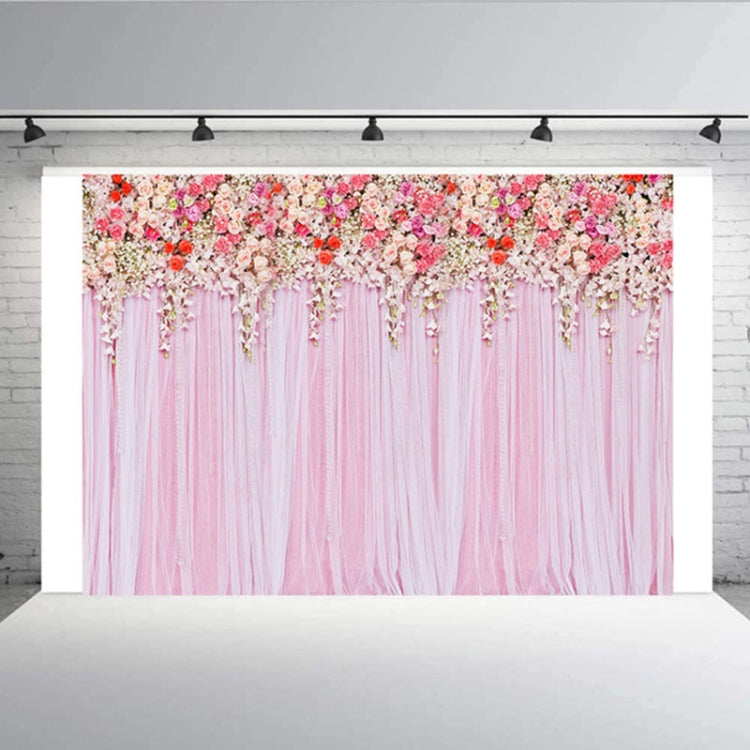 2.1m x 1.5m Flower Wall Simulation Wedding Theme Party Arrangement Photography Background Cloth