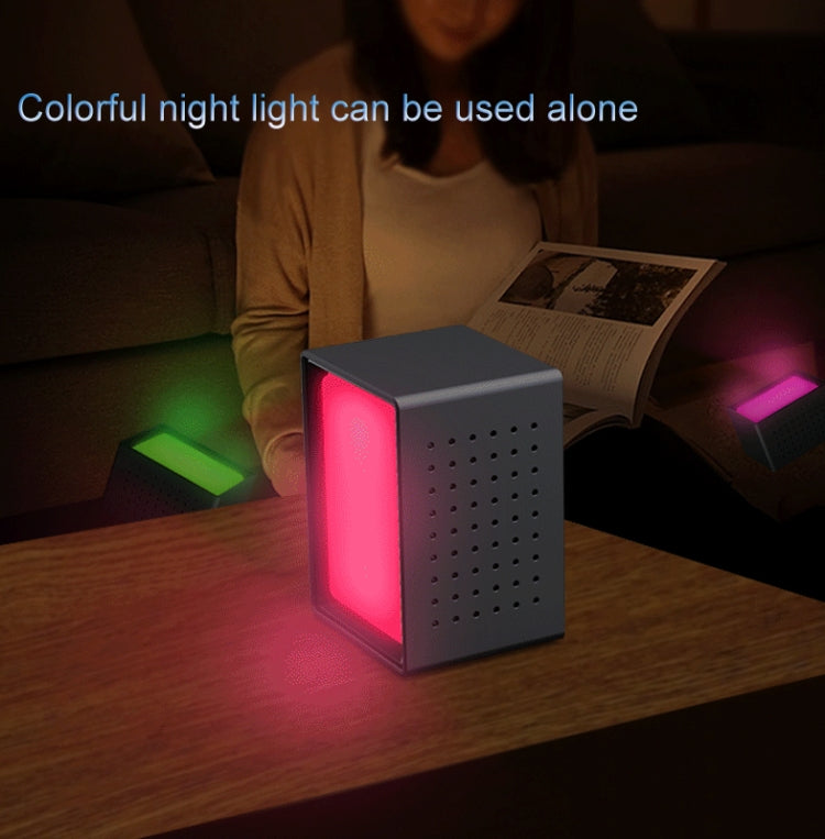 TS-P30 Multifunctional Night Light Alarm Digital Clock with FM Radio & Temperature / Humidity Display & IR Sensor Function