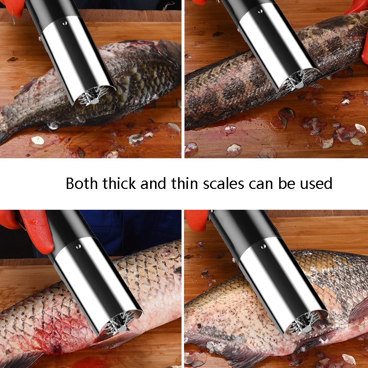 Electric Fish Scale Scraper Household Use Scraping Tool, CN Plug
