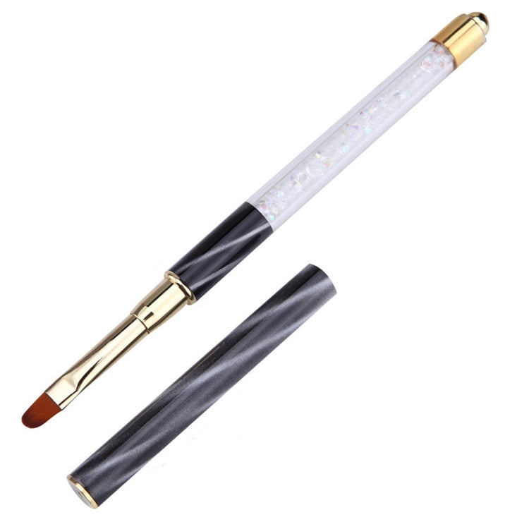 Cat Eye Pen Barrel Painted Pen With Diamond Light Therapy Nail Tool Light Therapy Pen