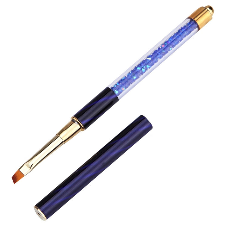 Cat Eye Pen Barrel Painted Pen With Diamond Light Therapy Nail Tool Light Therapy Pen