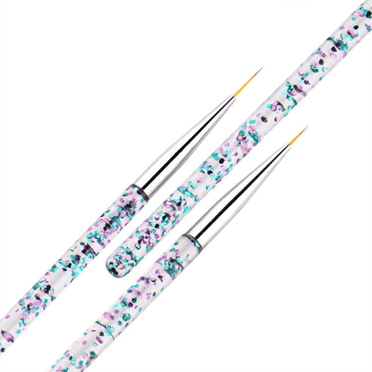 3pcs / Set Nail Art Brush Tool Acrylic Nail Crystal Carving Phototherapy Drawing Pen