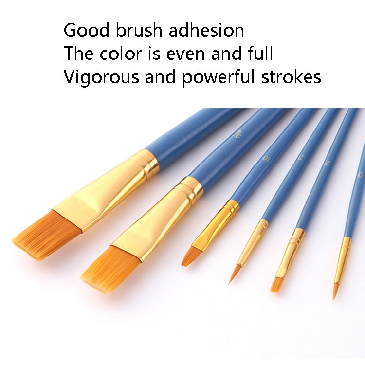 ZHU TING 25 PCS / Set Multifunctional Oil Paint Brush Gouache Watercolor Acrylic Paint Brush Student Painting Supplies