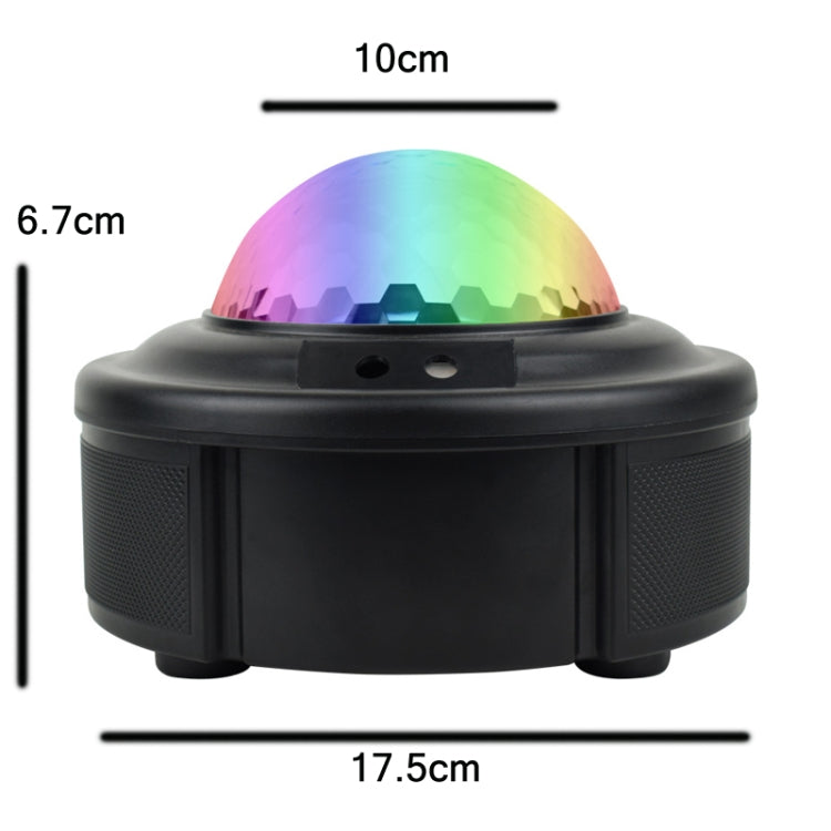 10W Mini Laser Light Magic Ball Projector Light Sound Control Flash Stage Light