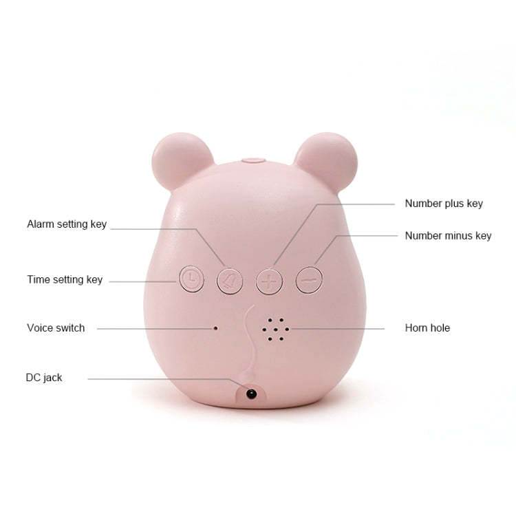 Elf Mouse Alarm Clock Countdown Learning Time Management Student And Child Cartoon Clock