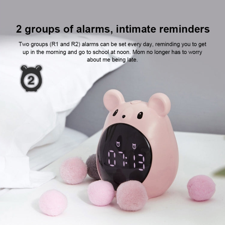 Elf Mouse Alarm Clock Countdown Learning Time Management Student And Child Cartoon Clock