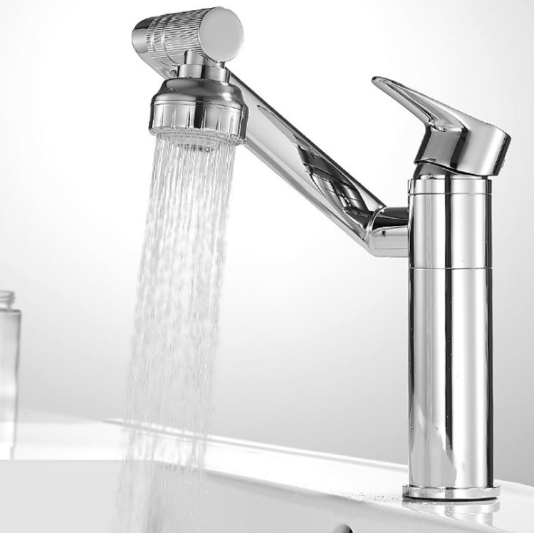 Universal Swivel Faucet Bathroom Hot & Cold Dual-Out Mode Faucet