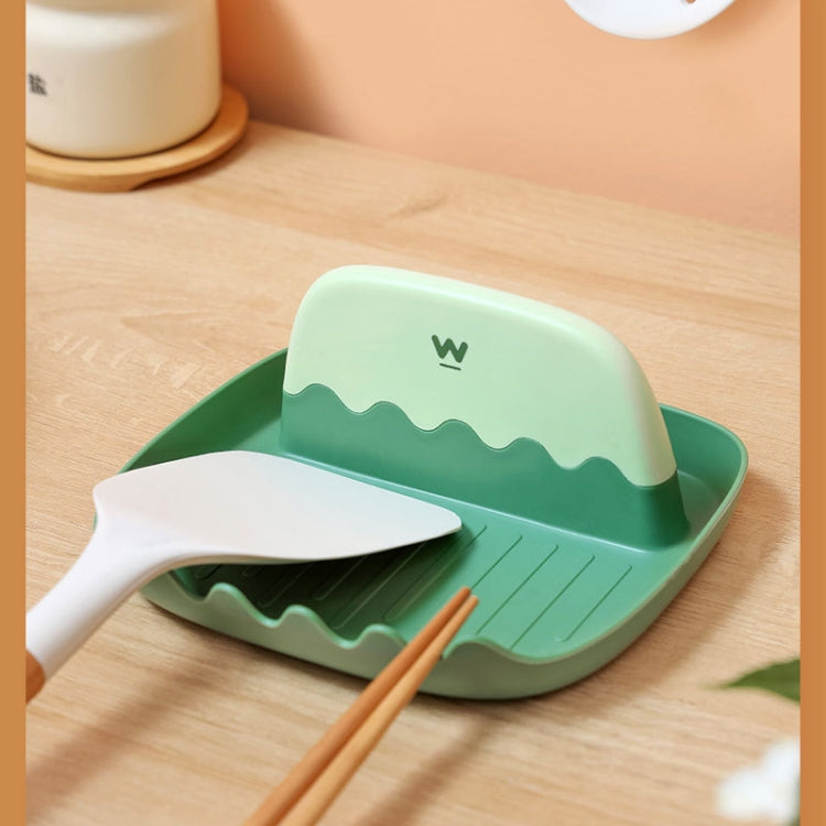 Pot Lid Rack Kitchen Countertop Finishing Storage Bracket Spatula Soup Spoon Chopsticks Rack