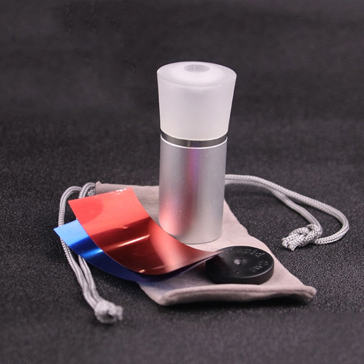 2 PCS Metal Cutting Mirror Jewelry Diamond Identification Tool 10 Times Magnifying Glass Diamond Instrument Diamond Ring Observer