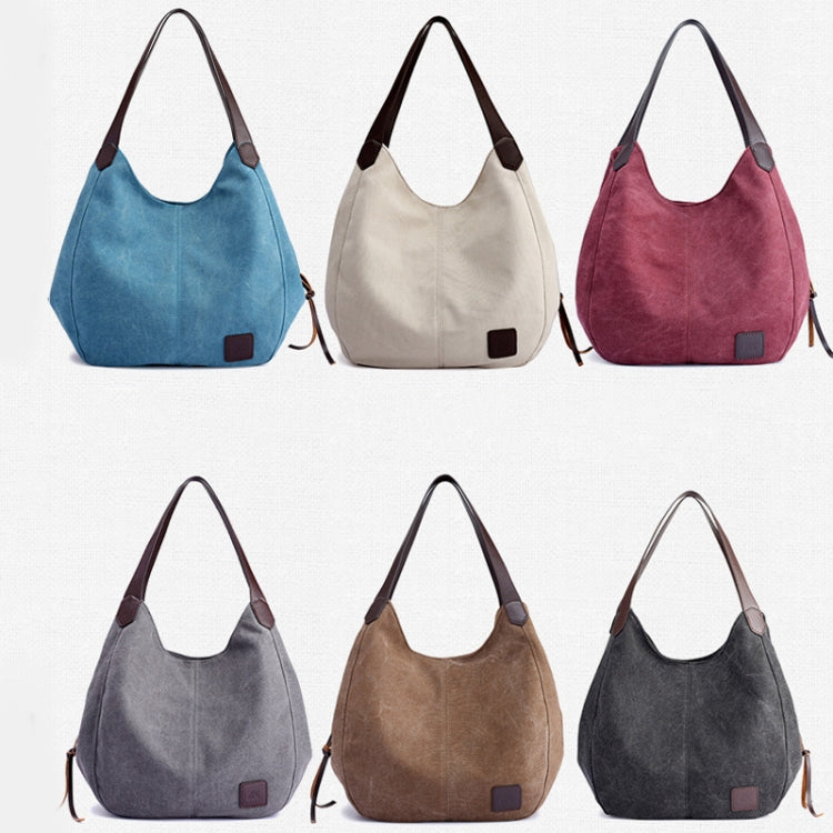 Canvas Bag Simple Wild Lady Retro Art Casual Bag Single Shoulder Bag