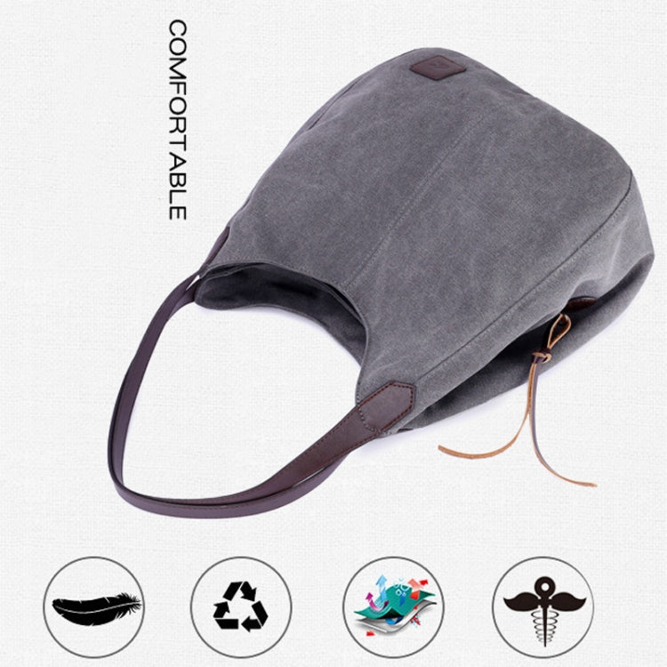 Canvas Bag Simple Wild Lady Retro Art Casual Bag Single Shoulder Bag