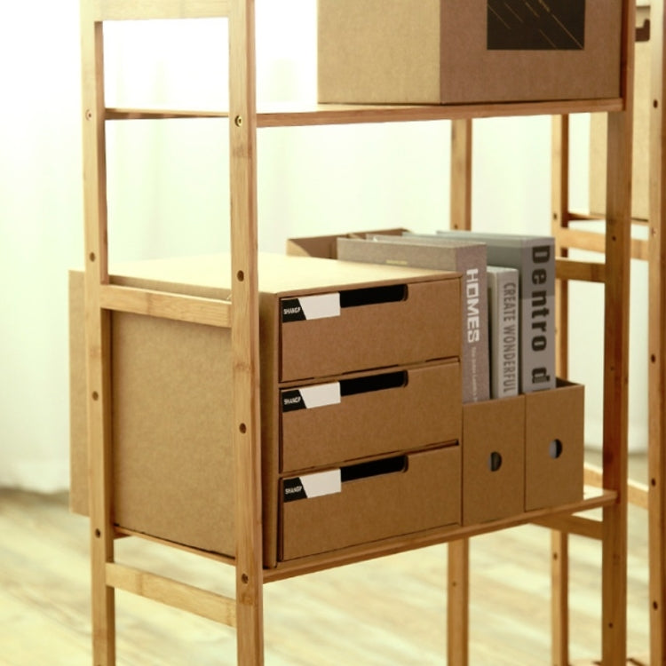 A4 Paper Desktop Storage Box Student File Cabinet Storage Finishing Box Multi-layer Drawer Storage Cabinet