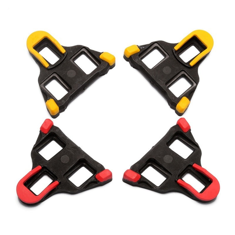 1 Pair Bicycle Splint Set 6 Degrees Road Lock Plate Special For Road Bike Shoes