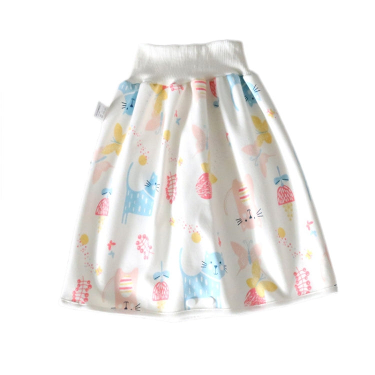 Baby Water-Proof And Leak-Proof Cloth Diapers Children Washable Cotton Cloth Bed-Wetting Skirt Pants
