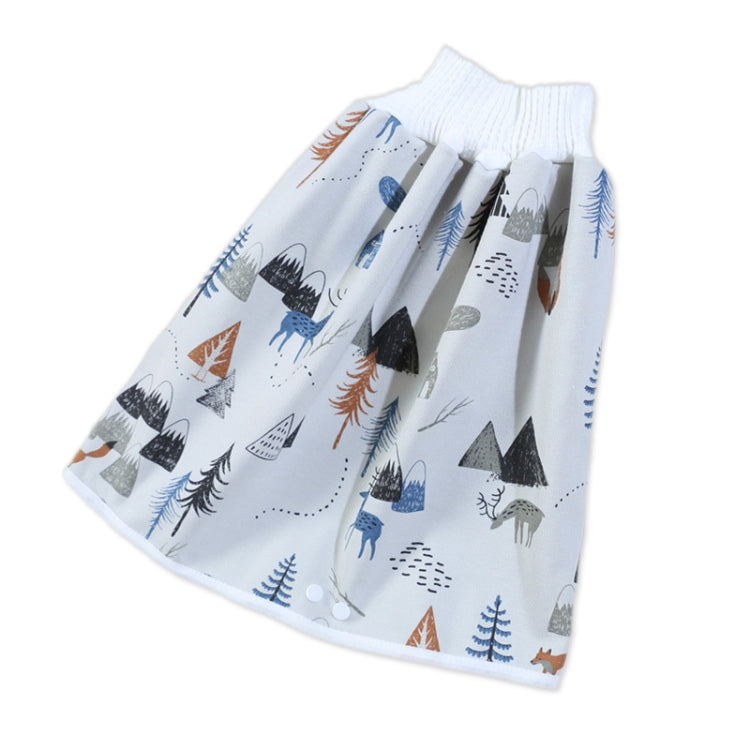 Baby Water-Proof And Leak-Proof Cloth Diapers Children Washable Cotton Cloth Bed-Wetting Skirt Pants