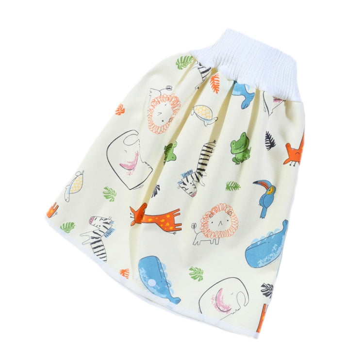 Baby Water-Proof And Leak-Proof Cloth Diapers Children Washable Cotton Cloth Bed-Wetting Skirt Pants