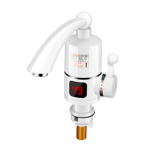 Digital Display Electric Heating Faucet Instant Hot Water Heater EU Plug, Digital Display Horizontal Tube, Digital Display Elbow, Digital Horizontal Tube With Leakage Protection, Digital Elbow With Leakage Protection, Lamp Display Elbow