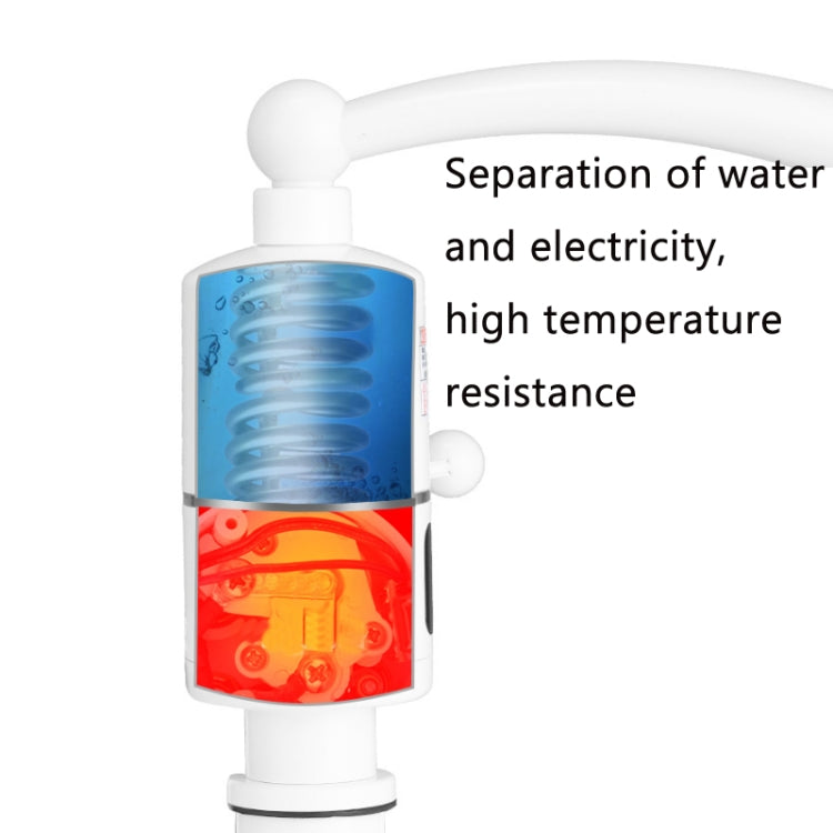 Digital Display Electric Heating Faucet Instant Hot Water Heater EU Plug