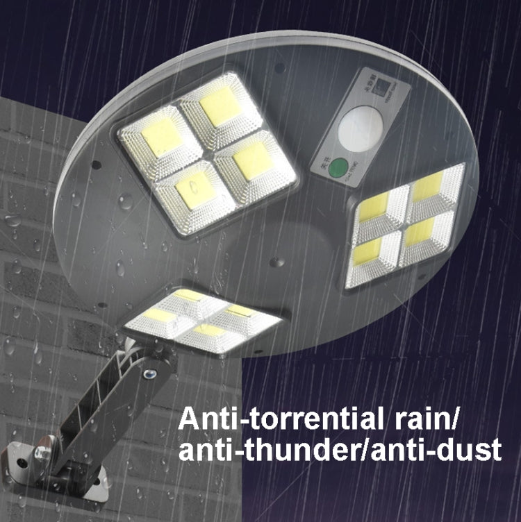 144 COB Solar Human Body Sensor Street Light Garden Wall Light with Remote Control Outdoor Security Light