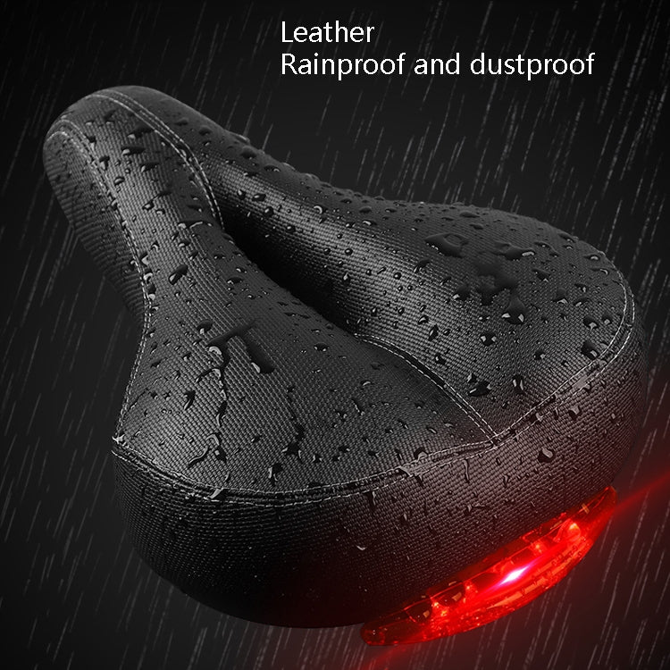 Bicycle Seat With Taillights With Light Mountain Bike Bicycle Saddle Seat Cushion