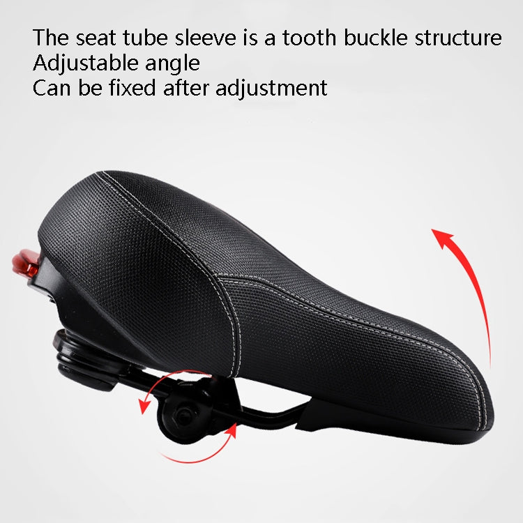 Bicycle Seat With Taillights With Light Mountain Bike Bicycle Saddle Seat Cushion