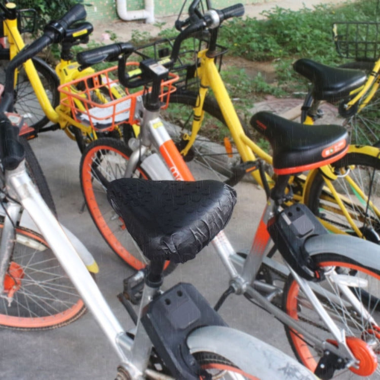 Bicycle Saddle Waterproof Cover Bicycle Seat PVC Waterproof Seat Cover Hot Pressed Rain Cover