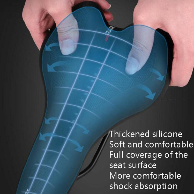 Silicone Bicycle Seat GEL Mountain Bike Saddle Bicycle Seat Saddle