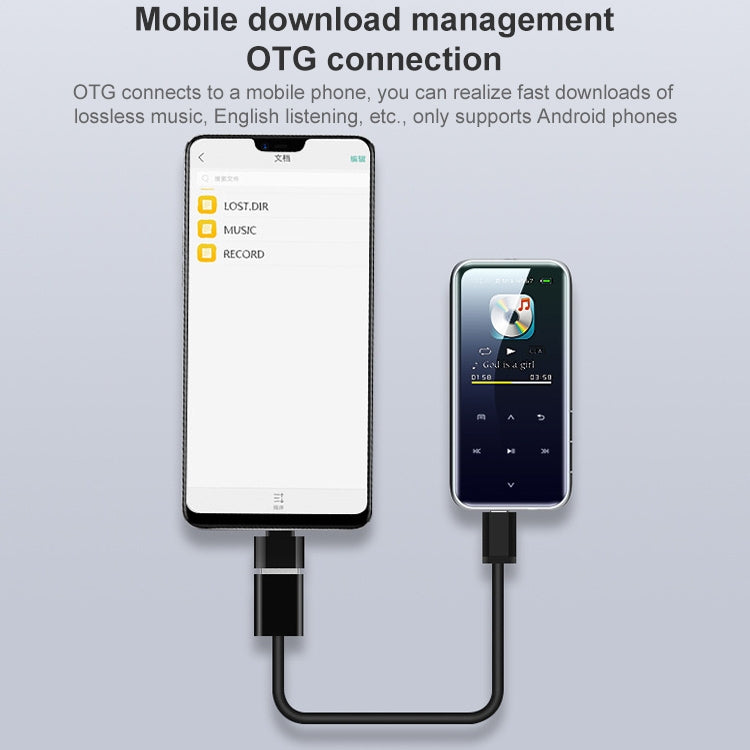 Portable Bluetooth Touch Screen MP3 Player Recorder E-Book