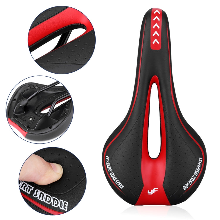 YAFEE YF-1018 Mountain Bike Saddle Bicycle Riding Saddle Bicycle Saddle