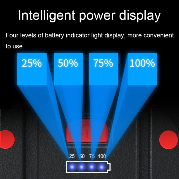 LED Mountaineering Waterproof Patrol USB Charging Flashlight with Power Bank Function