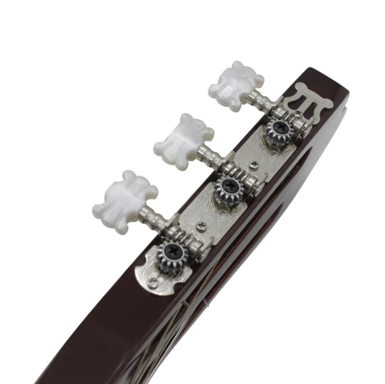 Guitar Knob Gear Type Snap Pegs Alloy Base Knobs