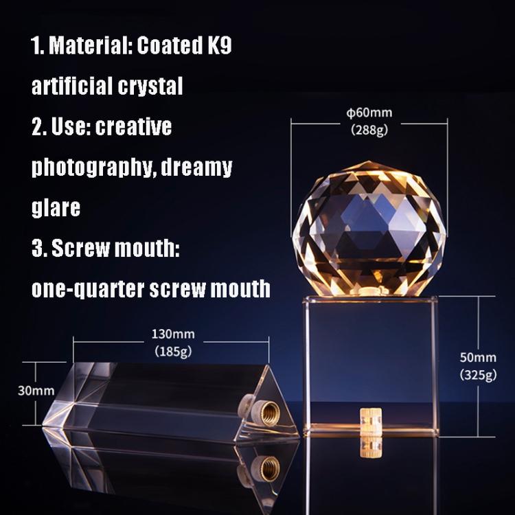 Crystal Photography Foreground Blur Film And Television Props